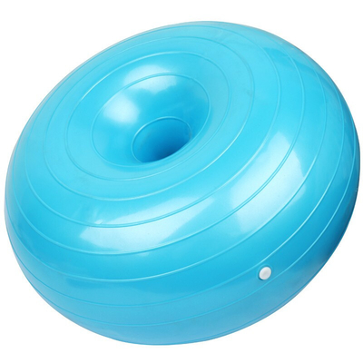 Nonslip износоустойчивое шарика йоги PVC донута повторно использованное для крытых спорт